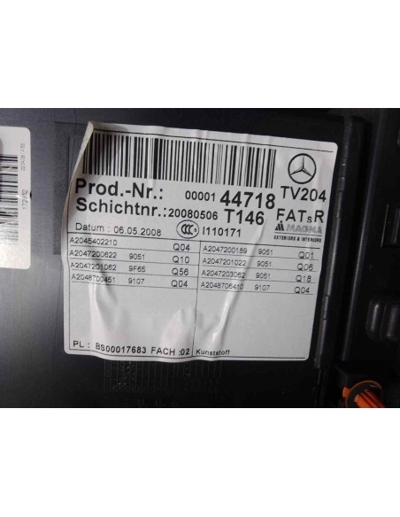 GUARNECIDO PUERTA DELANTERA DERECHA MERCEDES-BENZ CLASE C (BM 204) BERLINA - 200005