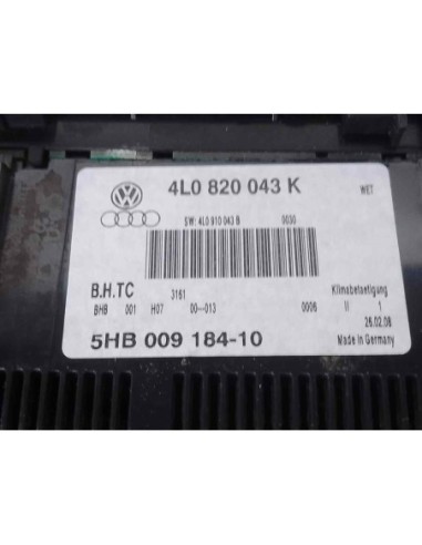 MANDO CLIMATIZADOR AUDI Q7 (4L) - 242856