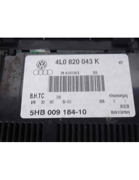 MANDO CLIMATIZADOR AUDI Q7 (4L) - 242856