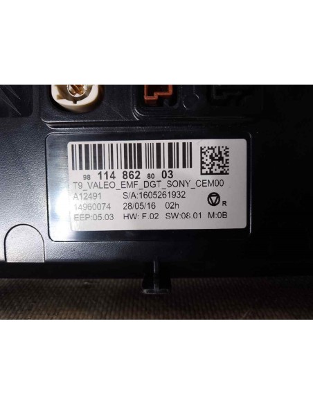 PANTALLA MULTIFUNCION PEUGEOT 308 - 211337