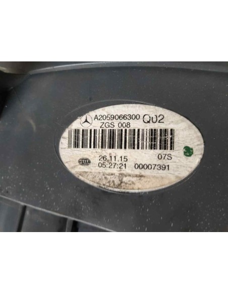 PILOTO TRASERO IZQUIERDO MERCEDES-BENZ CLASE C (BM 205) BERLINA - 255848