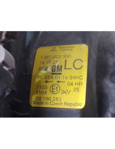FARO DERECHO OPEL CORSA C - 209983