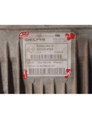 CENTRALITA MOTOR UCE RENAULT SCENIC II (JM) -...