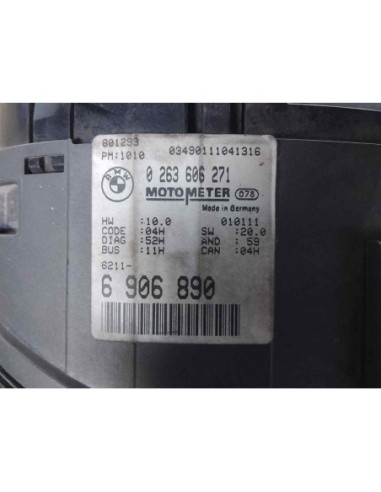 CUADRO INSTRUMENTOS BMW SERIE 3 BERLINA (E46) -...