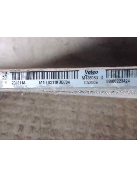 CONDENSADOR / RADIADOR  AIRE ACONDICIONADO NISSAN QASHQAI (J10) - 224655