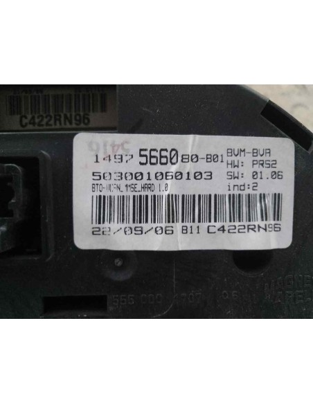 CUADRO INSTRUMENTOS CITROEN C8 - 237591