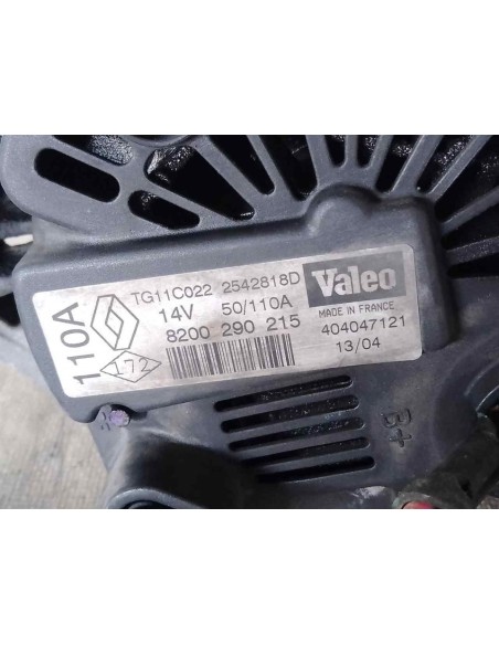 ALTERNADOR RENAULT SCENIC II (JM) - 198304