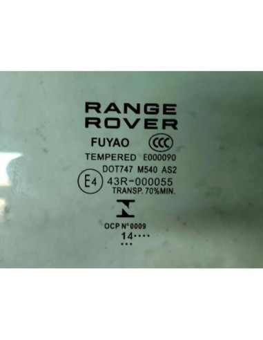 LUNA TRASERA DERECHA LAND ROVER RANGE ROVER...