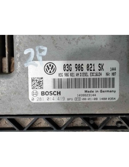 CENTRALITA MOTOR UCE SEAT ALTEA XL (5P5) - 210914