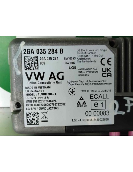 MODULO ELECTRONICO SKODA FABIA (PJ3) - 257227