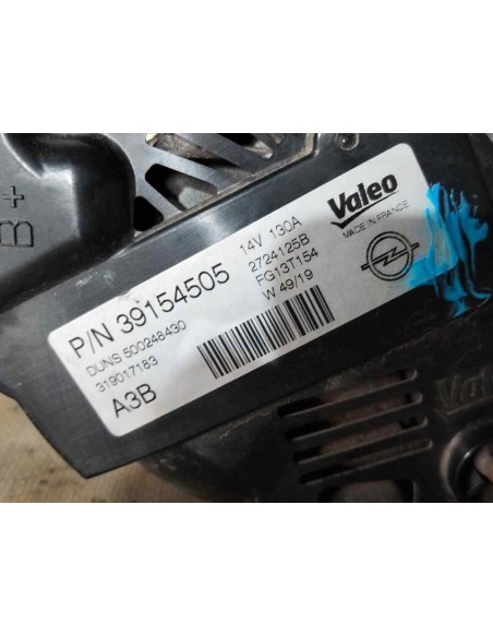 ALTERNADOR OPEL ASTRA K SPORTS TOURER - 215300