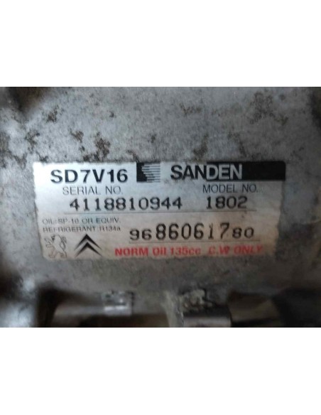 COMPRESOR AIRE ACONDICIONADO CITROEN XSARA PICASSO - 251834