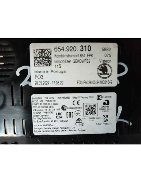 CUADRO INSTRUMENTOS SKODA FABIA (PJ3) - 205136