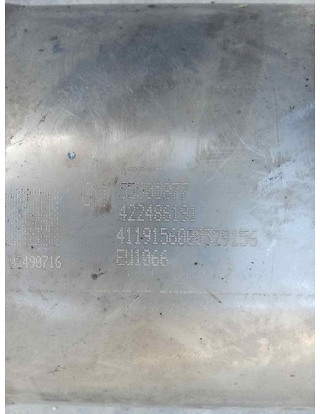 TUBO ESCAPE COMPLETO OPEL ASTRA K BERLINA 5P - 256683