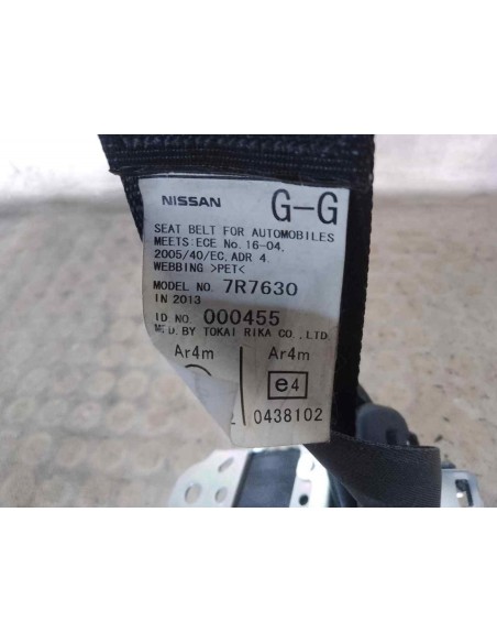 CINTURON SEGURIDAD TRASERO DERECHO INFINITI Q60 CABRIO - 238219