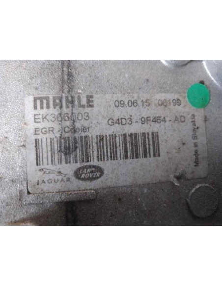 ENFRIADOR EGR JAGUAR XF - 219496