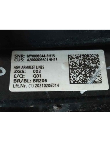 APOYABRAZOS CENTRAL MERCEDES-BENZ CLASE C (BM...