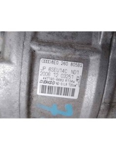 COMPRESOR AIRE ACONDICIONADO AUDI A4 BERLINA (8E) - 210686 2