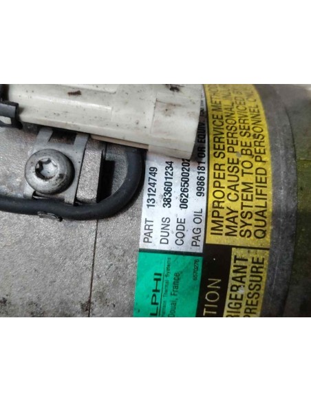 COMPRESOR AIRE ACONDICIONADO OPEL ASTRA H BERLINA - 256699