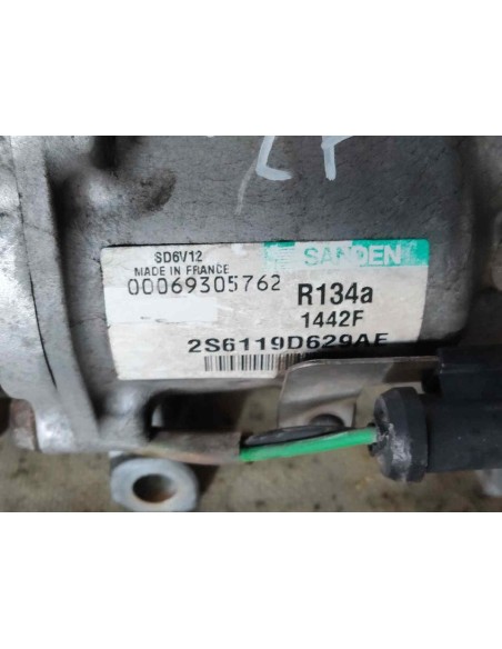 COMPRESOR AIRE ACONDICIONADO FORD FIESTA (CBK) - 256697