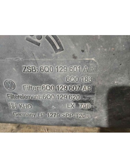 CAJA FILTRO AIRE VOLKSWAGEN POLO IV (9N3) - 206835