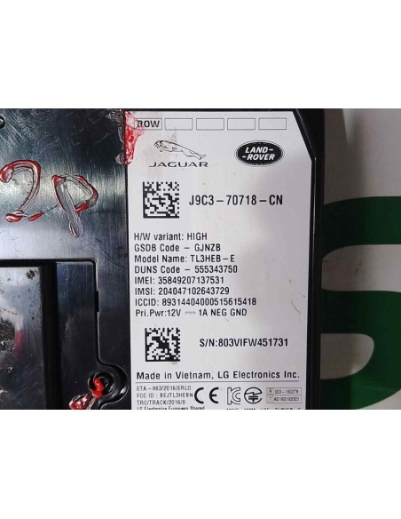 MODULO ELECTRONICO JAGUAR E-PACE - 262536