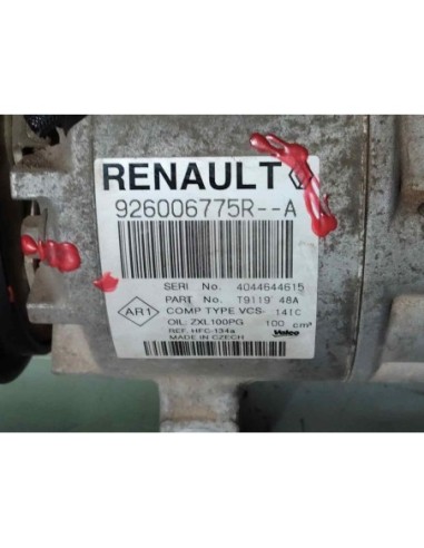 COMPRESOR AIRE ACONDICIONADO DACIA SANDERO II -...
