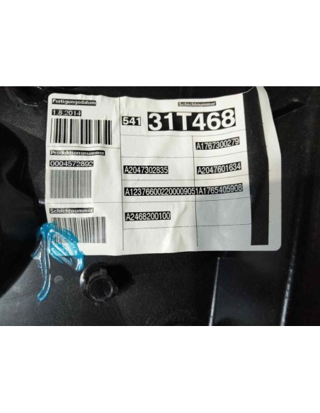 ELEVALUNAS TRASERO DERECHO MERCEDES-BENZ CLASE A (BM 176) - 246624