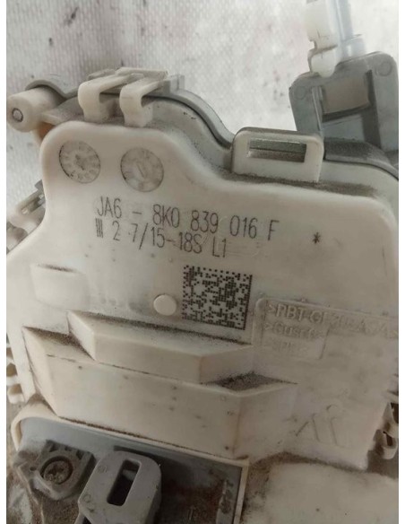 CERRADURA PUERTA TRASERA DERECHA AUDI A5 SPORTBACK (8T) - 222837