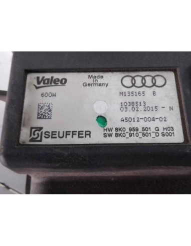 RESISTENCIA CALEFACCION AUDI A5 SPORTBACK (8T)...