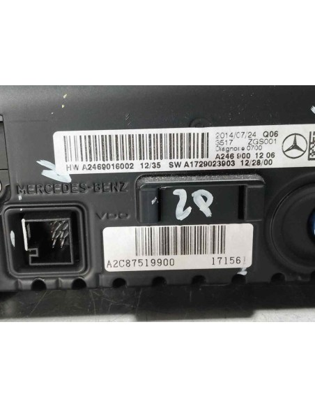 PANTALLA MULTIFUNCION MERCEDES-BENZ CLASE A (BM 176) - 251127