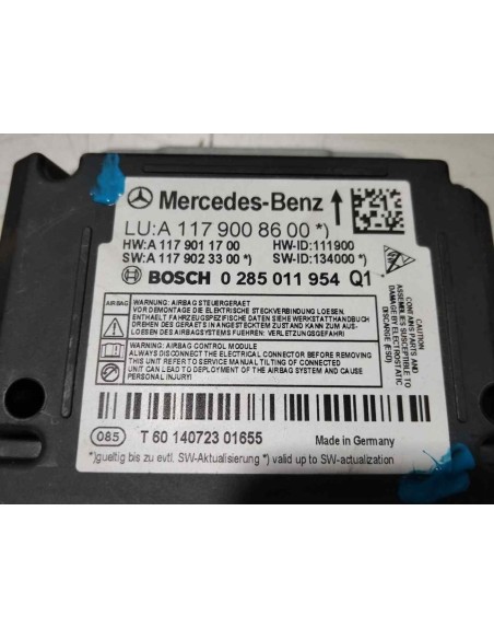KIT AIRBAG MERCEDES-BENZ CLASE A (BM 176) - 262180