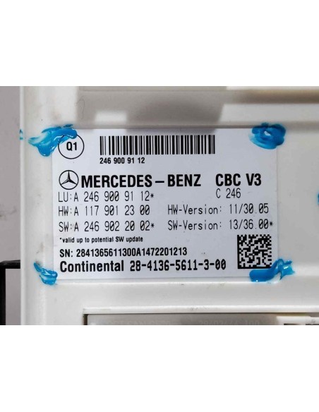 CENTRALITA CONFORT MERCEDES-BENZ CLASE A (BM 176) - 265380