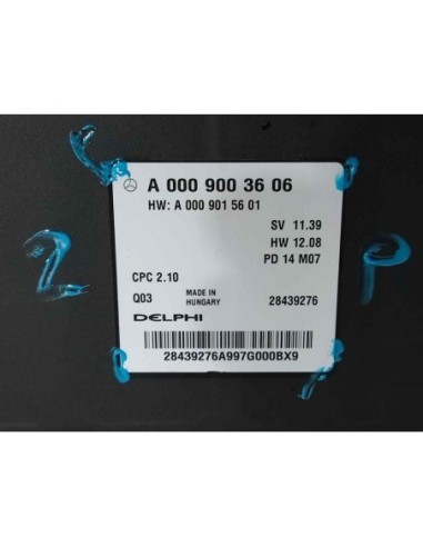 CENTRALITA CAMBIO AUTOMATICO MERCEDES-BENZ...