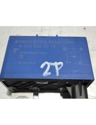 CAJA RELES / FUSIBLES MERCEDES-BENZ CLASE A (BM...