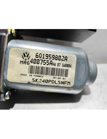 MOTOR ELEVALUNAS DELANTERO DERECHO SKODA FABIA (6Y2/6Y3) - 265674