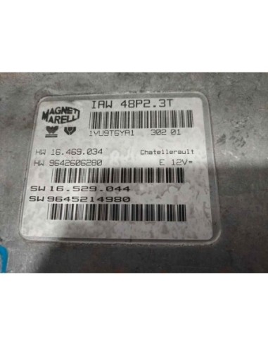 CENTRALITA MOTOR UCE PEUGEOT 206 CC...