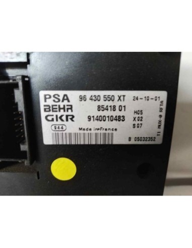 MANDO CLIMATIZADOR PEUGEOT 206 CC CABRIO-COUPÉ...