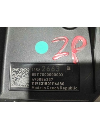 MODULO ELECTRONICO OPEL ASTRA K SPORTS TOURER -...
