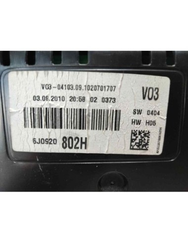 CUADRO INSTRUMENTOS SEAT IBIZA BERLINA (6J5) -...