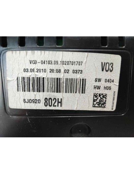 CUADRO INSTRUMENTOS SEAT IBIZA BERLINA (6J5) - 261443
