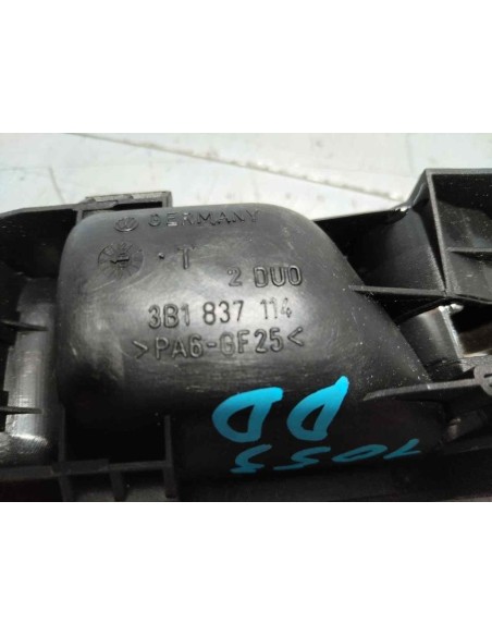 MANETA INTERIOR DELANTERA DERECHA VOLKSWAGEN PASSAT BERLINA (3B3) - 267533
