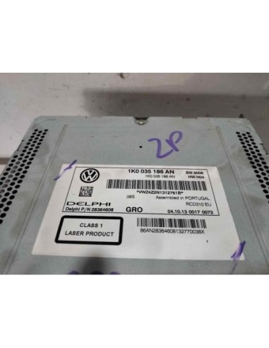 SISTEMA AUDIO / RADIO CD VOLKSWAGEN PASSAT...