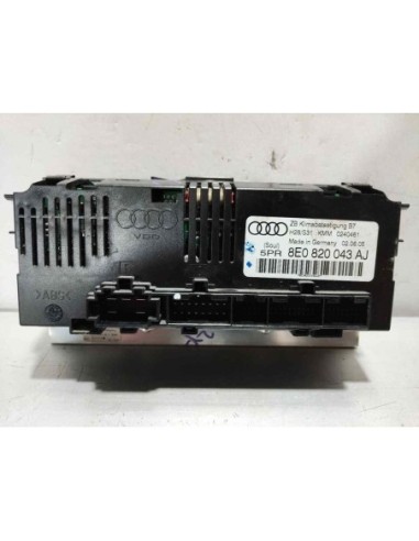 MANDO CLIMATIZADOR AUDI A4 BERLINA (8E) - 144564