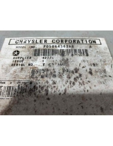 SISTEMA AUDIO / RADIO CD CHRYSLER PT CRUISER -...