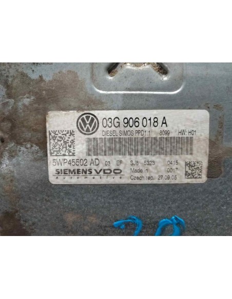CENTRALITA MOTOR UCE VOLKSWAGEN PASSAT VARIANT (3C5) - 217552