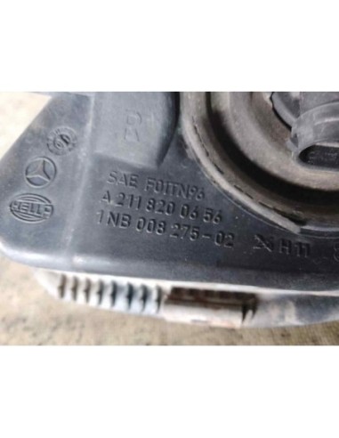 FARO ANTINIEBLA DERECHO MERCEDES-BENZ CLASE E...
