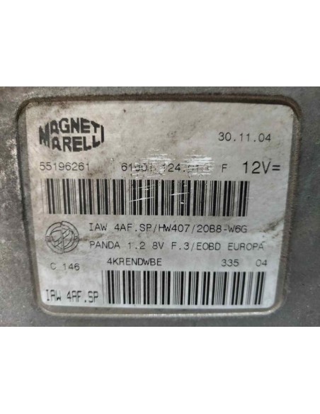 CENTRALITA MOTOR UCE FIAT II PANDA (169) - 256857