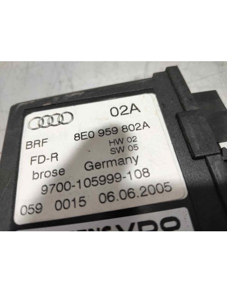 MOTOR ELEVALUNAS TRASERO DERECHO AUDI A4 BERLINA (8E) - 269843