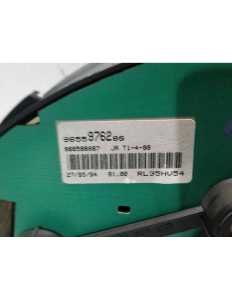 CUADRO INSTRUMENTOS PEUGEOT 206 - 213822